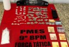 Polícia apreende drogas e dinheiro no bairro Marbrasa em Cachoeiro