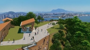 Turismo no ES: obras no Morro do Moreno vão transformar a visita ao cartão-postal