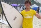 Promessa do surfe: capixaba de 13 anos estreia no QS 4000 da WSL em Guarapari