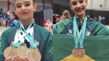 Ginastas capixabas conquistam oito medalhas no Campeonato Sul-Americano na Argentina