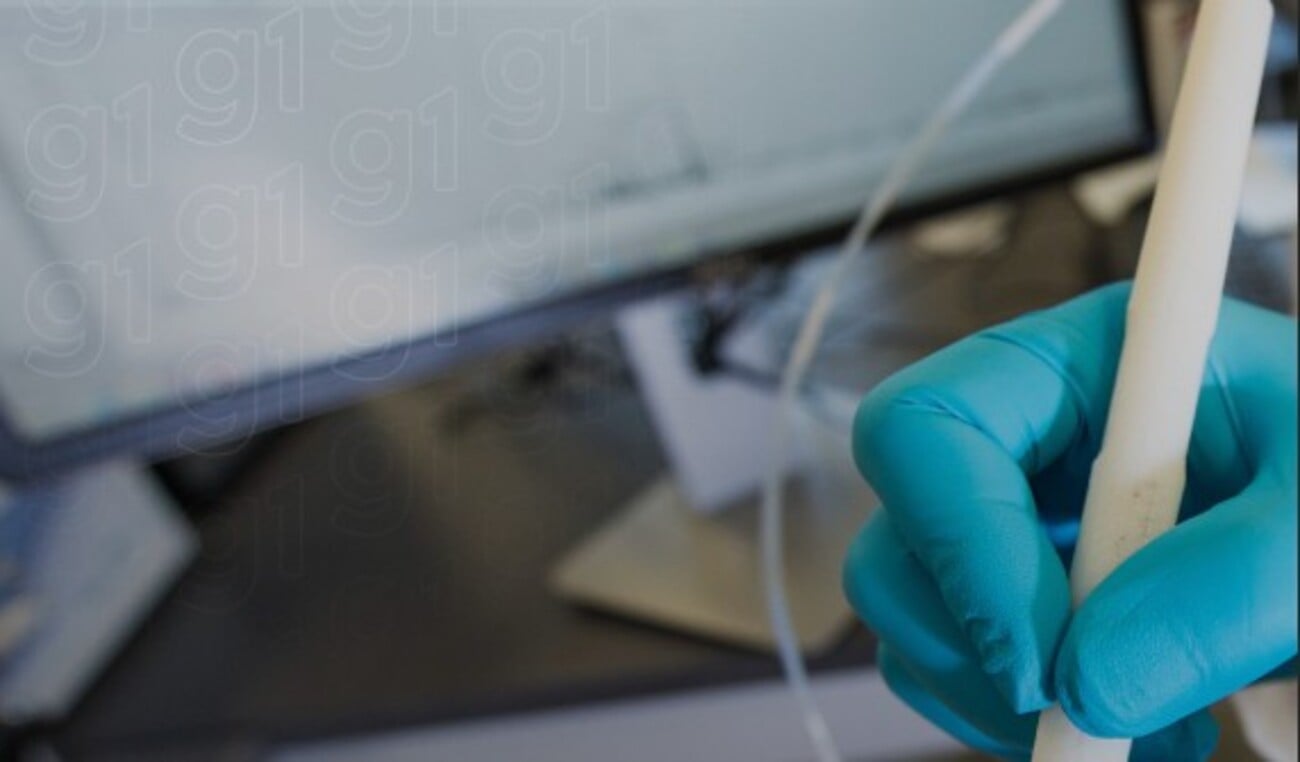 A foto mostra caneta que detecta câncer