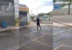 VÍDEO | Homem joga gasolina no corpo em posto de gasolina no ES