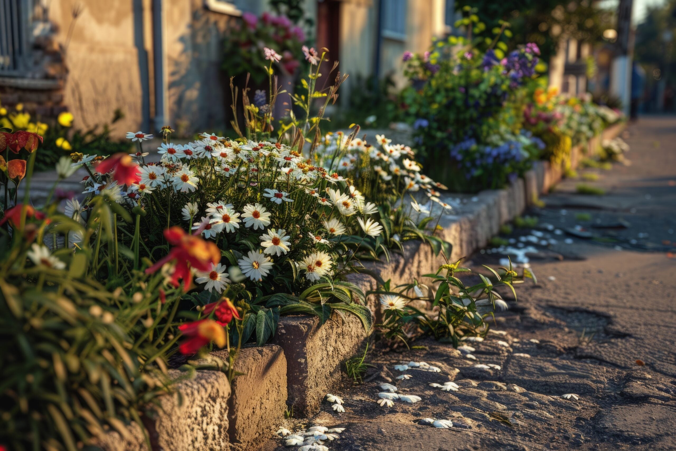 foto ilustrativa de um canteiro de plantas - plantio de árvores em Mimoso do Sul