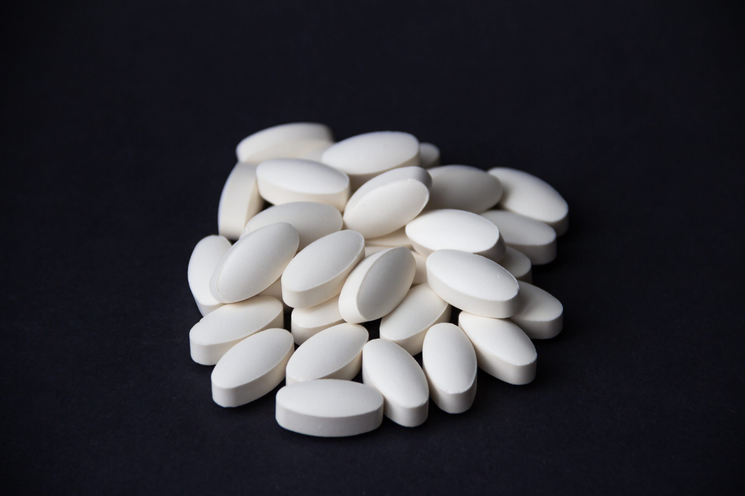 A foto mostra comprimidos