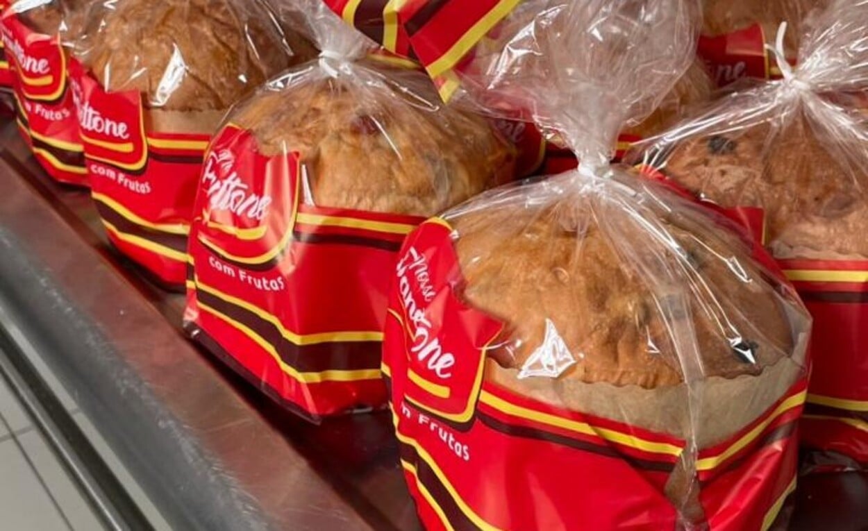 Panetone para famílias de Cachoeiro