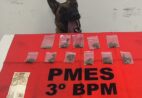 Adolescente é apreendida com drogas em Alegre após ação da PM
