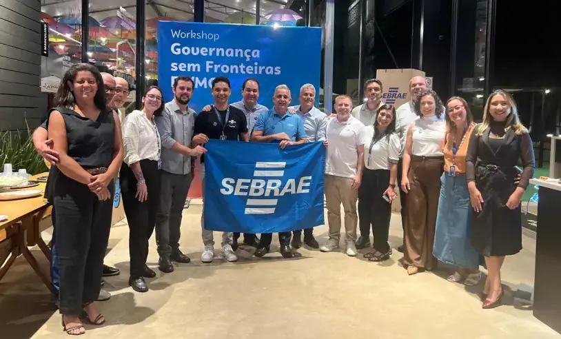 Equipes Sebrae ES e MG no Governança Sem Fronteiras