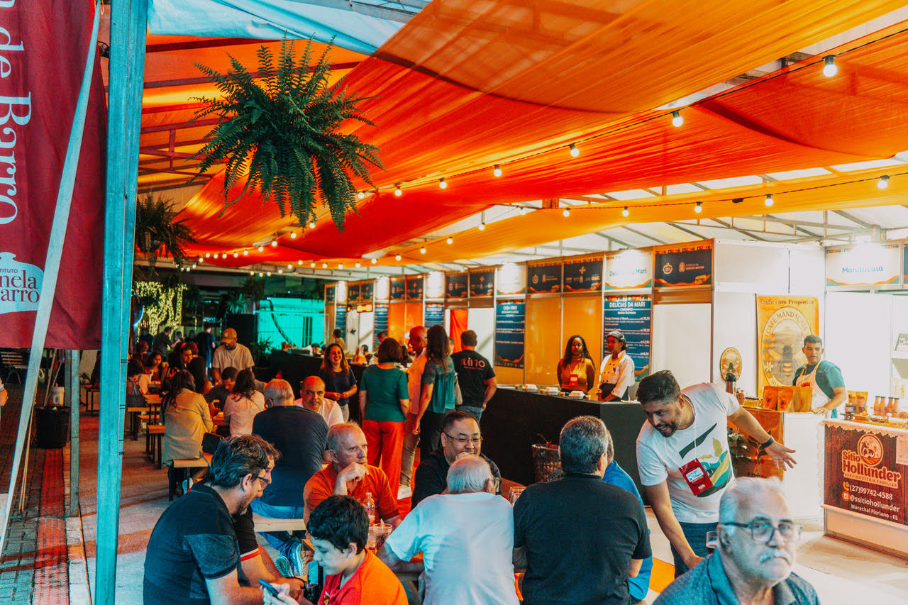 Público na primeiro fim de semana do Festival Sabores de Domingos Martins