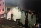 Incêndio em residência mobiliza Corpo de Bombeiros em Cachoeiro