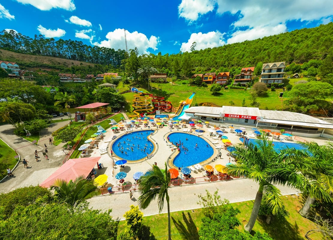 Vista do alto do China Park Eco Resort e a mudança no turismo capixaba