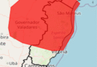 INMET: municípios do Espírito Santo entram em alerta vermelho para chuvas fortes