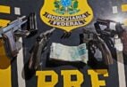 PRF apreende armas de fogo durante operação na BR 101 em Mimoso do Sul