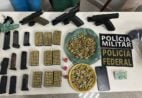 Operação da PF desarticula associação criminosa com armas e drogas no ES