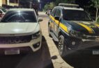 PRF recupera carro roubado e flagra placas clonadas no ES