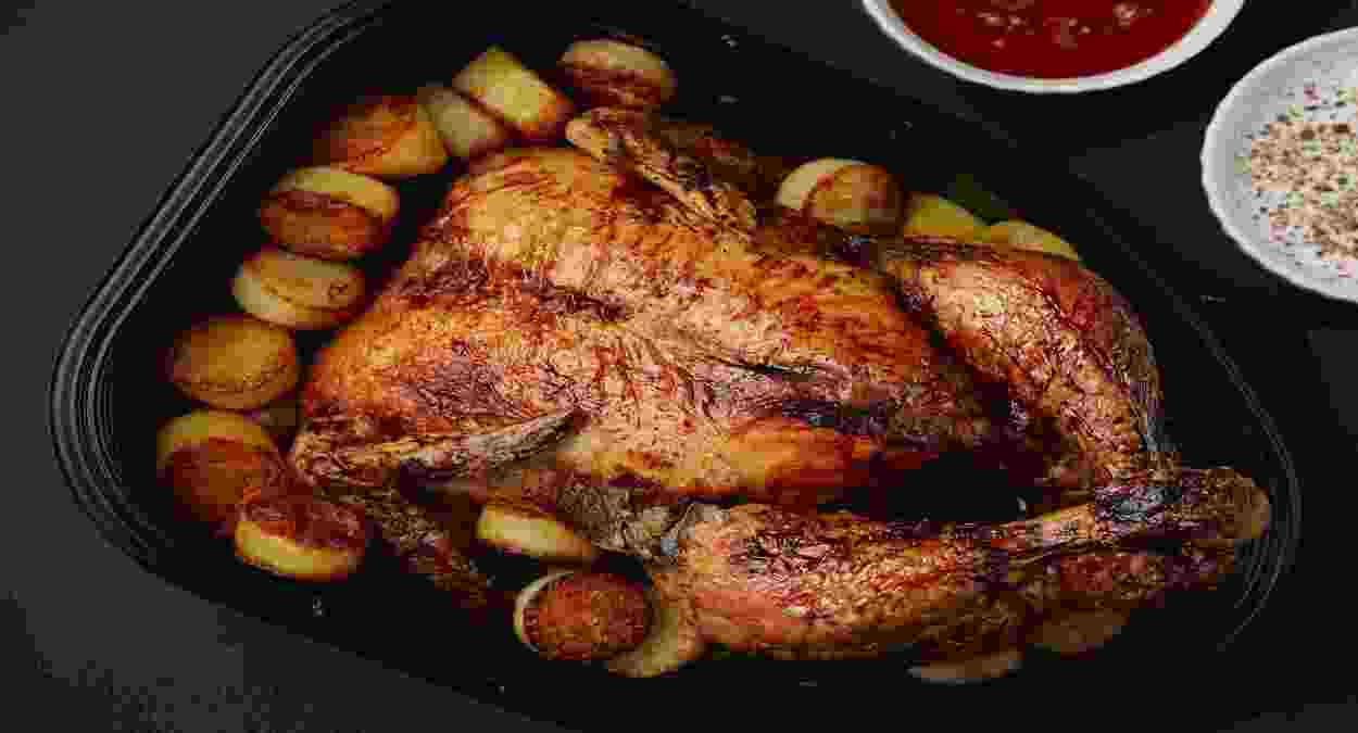 frango assado - bibi assados