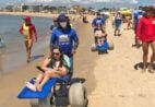 Marataízes retoma Projeto Praia Acessível e amplia lazer inclusivo