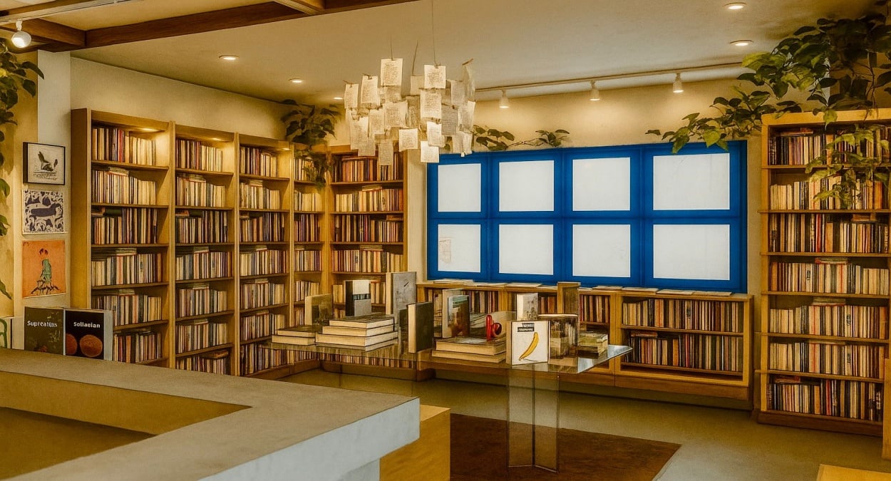 livraria de praia em Iriri