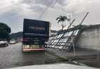 Temporal com granizo deixa rastro de destruição em Venda Nova do Imigrante