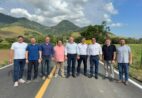 Casagrande inaugura obra na ES-146 e anuncia novos investimentos em Anchieta