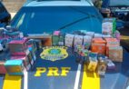 PRF apreende cigarros contrabandeados na BR 101 em Guarapari