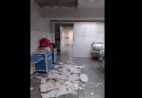 Teto de enfermaria desaba na Santa Casa de Cachoeiro; veja vídeo