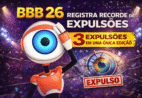 BBB 26 entra para a história com recorde de expulsões