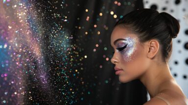 Glitter na folia: por que o cuidado com os olhos precisa ser redobrado