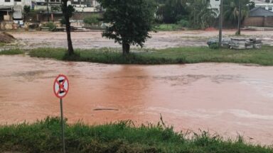 VÍDEO | Mimoso do Sul registra forte temporal nesta quinta-feira