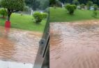 VÍDEO | Chuva forte causa transtornos em Marechal Floriano