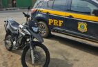 PRF recupera moto clonada em Cariacica e prende condutor