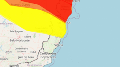 INMET emite quatro alertas de chuva para o Espírito Santo