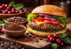 Hambúrguer de café é a nova aposta para alimentação mais saudável
