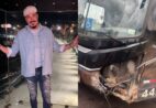 Latino e equipe sofrem acidente de ônibus em rodovia no interior de São Paulo