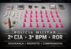 Polícia militar de Guaçuí apreende drogas e munição durante patrulhamento