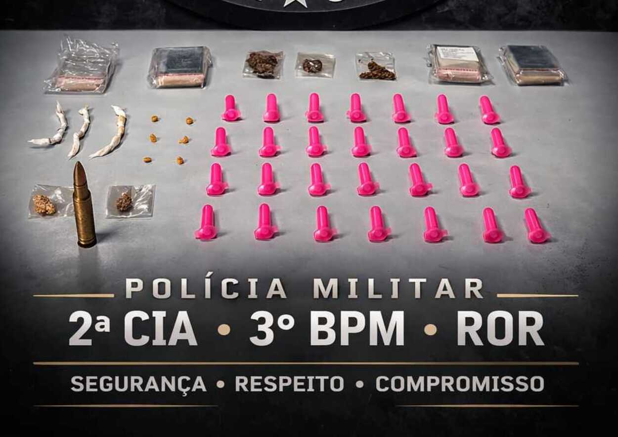 apreensão de drogas em Guaçuí
