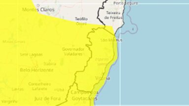 Atenção! Espírito Santo em alerta para chuvas intensas e ventos fortes