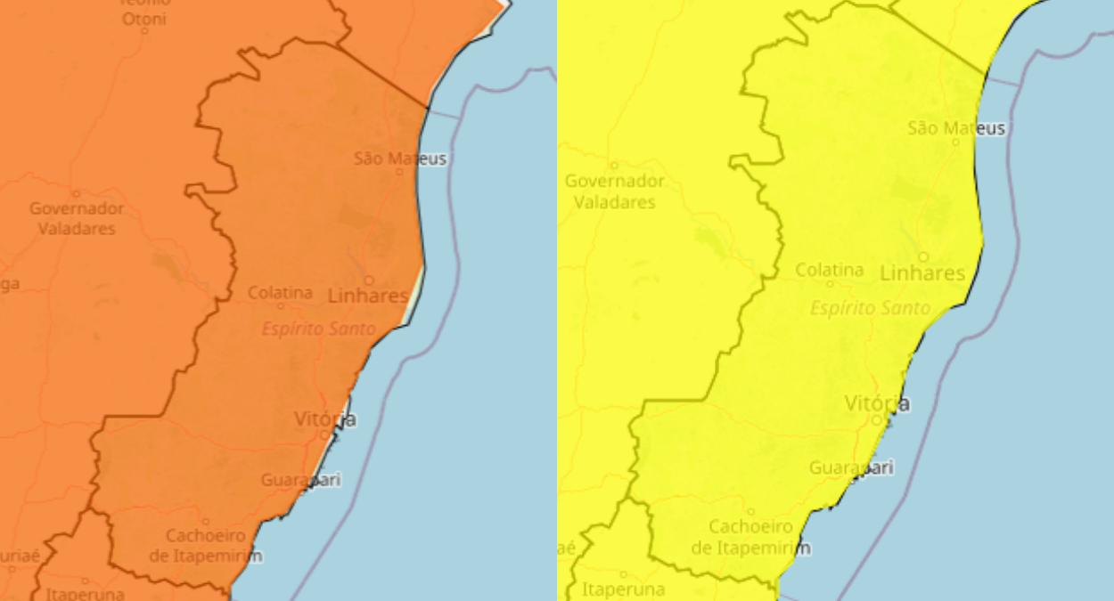 previsão do tempo no espírito santo