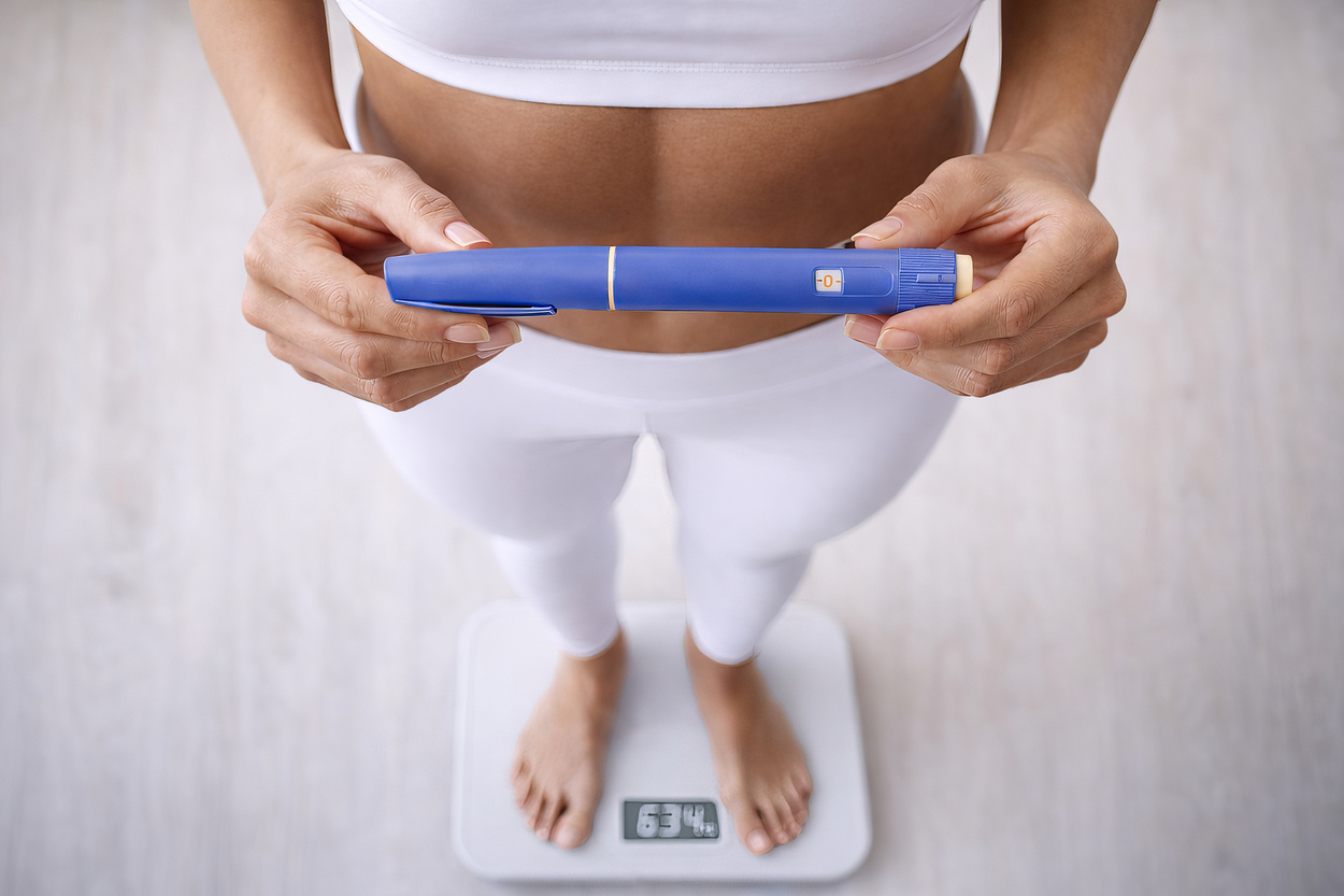 A foto alude à queda da patente da semaglutida