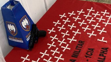 Tentativa de fuga termina com acidente e prisão em Cachoeiro