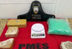 Entregador por aplicativo é flagrado transportando drogas em Cachoeiro