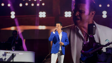 Equipe de Roberto Carlos elogia produção de Fabiano Juffu durante show em Cachoeiro