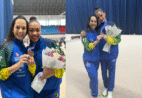ES sobe ao pódio na Copa do Mundo de ginástica rítmica