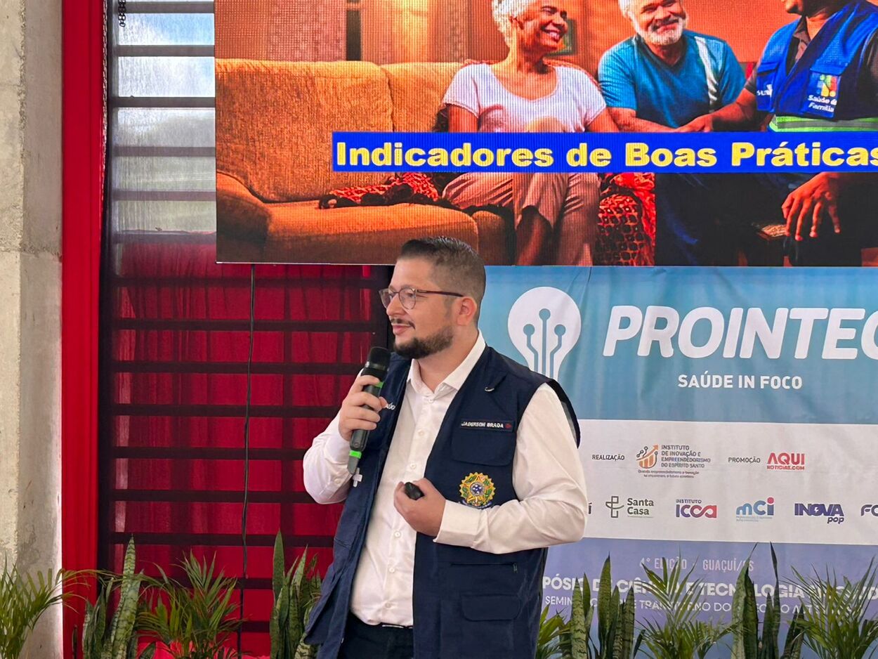 A foto mostra Sr. Jaderson Braga - PROINTEC 2026