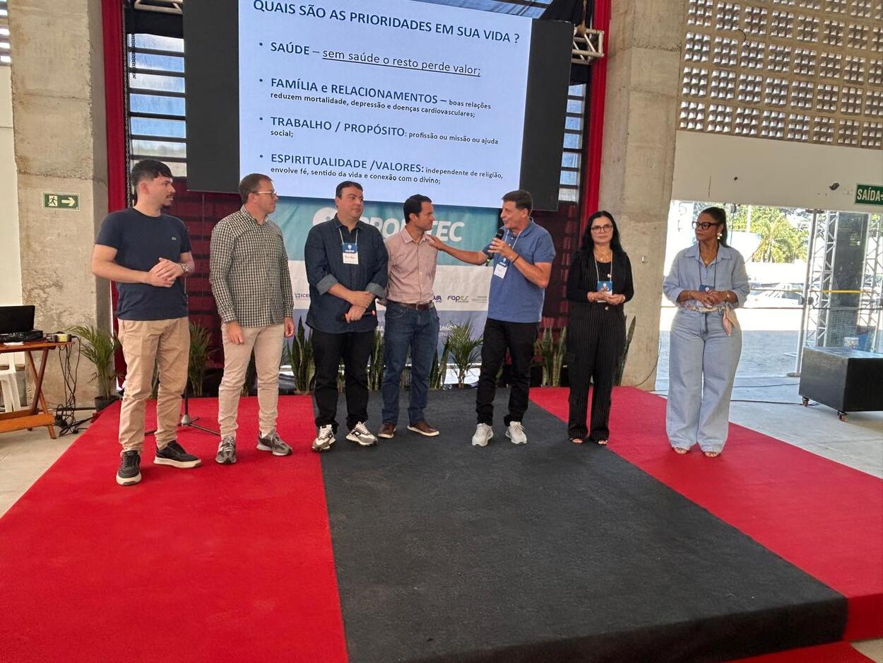 A foto mostra abertura do PROINTEC 2026