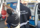 Procon flagra irregularidade em bomba e autua posto em Cachoeiro