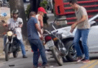 Mais um! Motociclista fica ferido em acidente na Aristides Campos