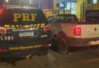 Saveiro furtada no Rio de Janeiro é recuperada pela PRF em Itapemirim