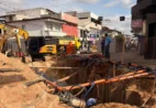 Obras em Marataízes entram na reta final; trânsito segue interditado na Barra