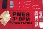 Tráfico: jovem é detido com crack e cocaína em Alegre