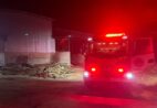Incêndio atinge armazém de café na zona rural de Guaçuí